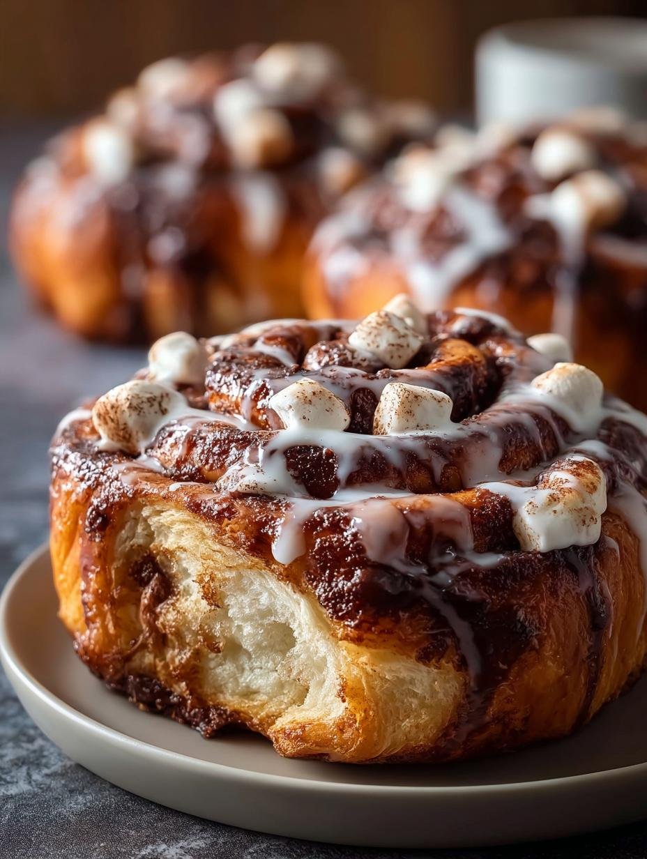 Decadent Hot Cocoa Cinnamon Rolls for Cozy Mornings - Hot Cocoa Cinnamon Rolls - main visual representation