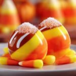 Indulge Candy Corn Hot Chocolate Bombs for Fall Fun 4 Indulge Candy Corn Hot