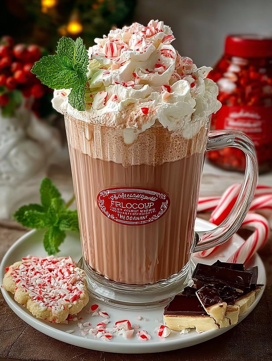 Indulge Frozen Peppermint Hot Chocolate Delight 2 Indulge Frozen Peppermint Hot Chocolate Delight - Indulge Frozen Peppermint Hot - main visual representation