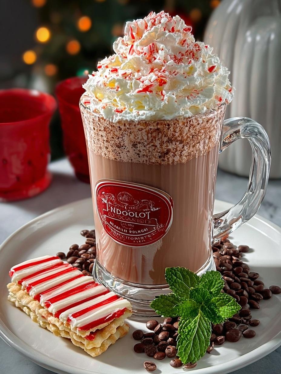 Indulge Frozen Peppermint Hot Chocolate Delight 3 Indulge Frozen Peppermint Hot Chocolate Delight - Indulge Frozen Peppermint Hot - additional detail