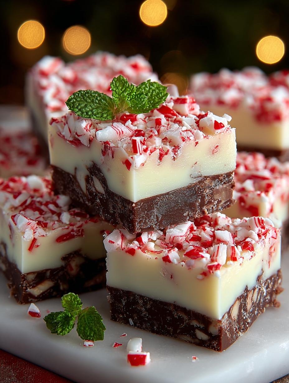 Irresistible Peppermint Bark Fudge Recipe to Savor 3 Irresistible Peppermint Bark Fudge Recipe to Savor - Irresistible Peppermint Bark Fudge - additional detail