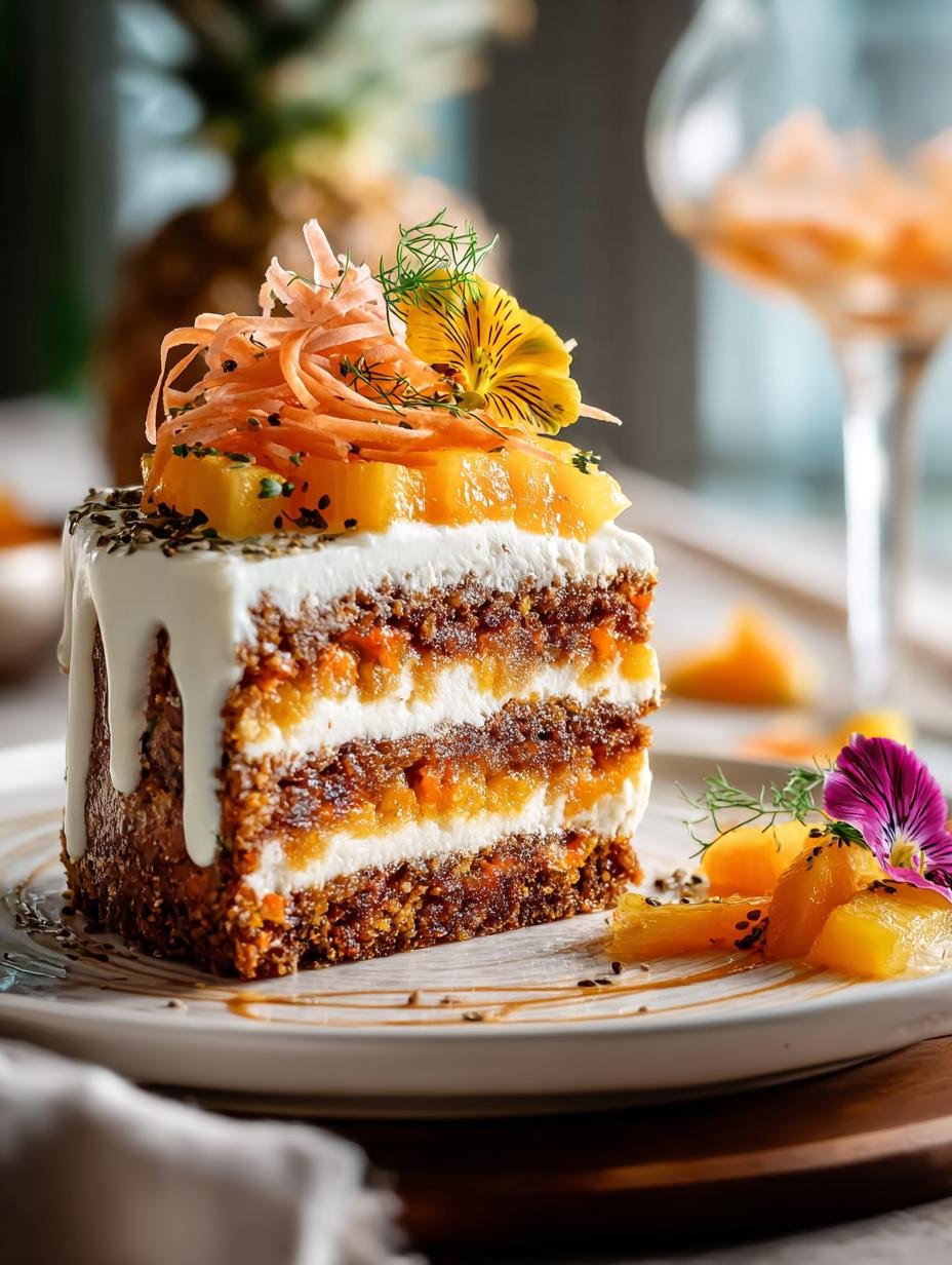 Irresistible Pineapple Carrot Cream Cake Recipe You’ll Love 3 Irresistible Pineapple Carrot Cream Cake Recipe You’ll Love - Irresistible Pineapple Carrot Cream - additional detail