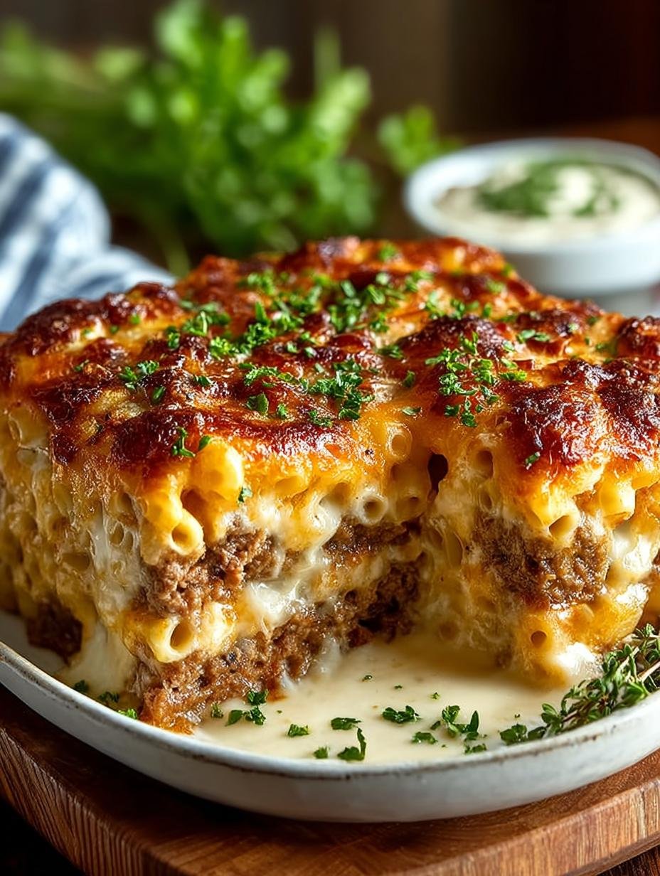 Irresistible Mac Cheese Meatloaf Casserole Recipe - Mac Cheese Meatloaf Casserole - additional detail