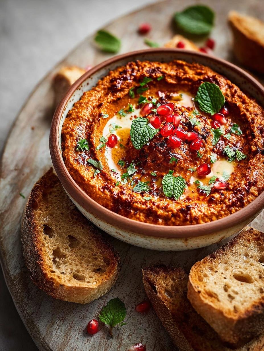 Muhammara Roasted Red Pepper: 7 Irresistible Reasons to Love It 2 Muhammara Roasted Red Pepper: 7 Irresistible Reasons to Love It - Muhammara Roasted Red Pepper - main visual representation