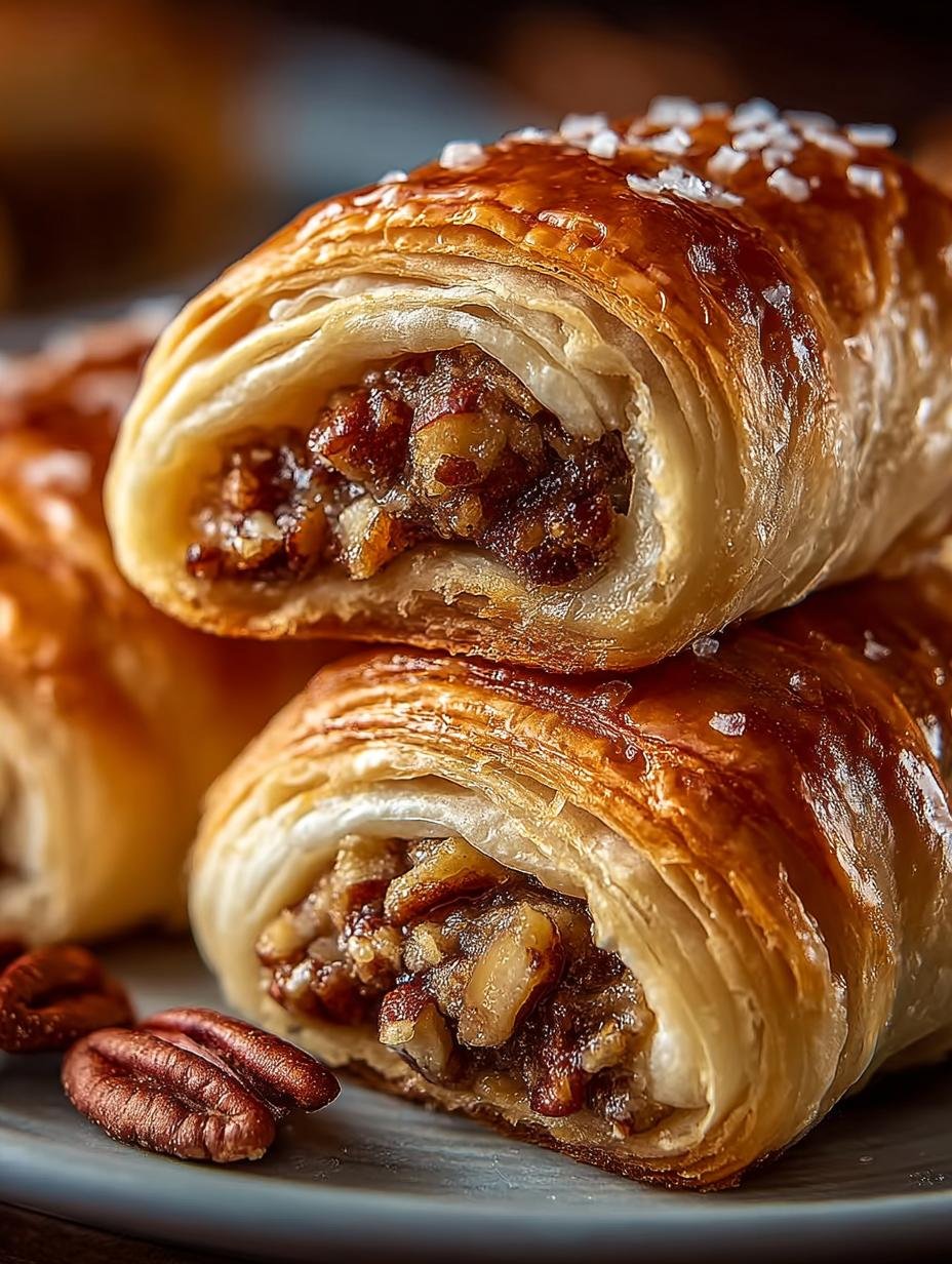 Pecan Pie Crescent Rolls: 7 Irresistible Sweet Treats 3 Pecan Pie Crescent Rolls: 7 Irresistible Sweet Treats - Pecan Pie Crescent Rolls - additional detail