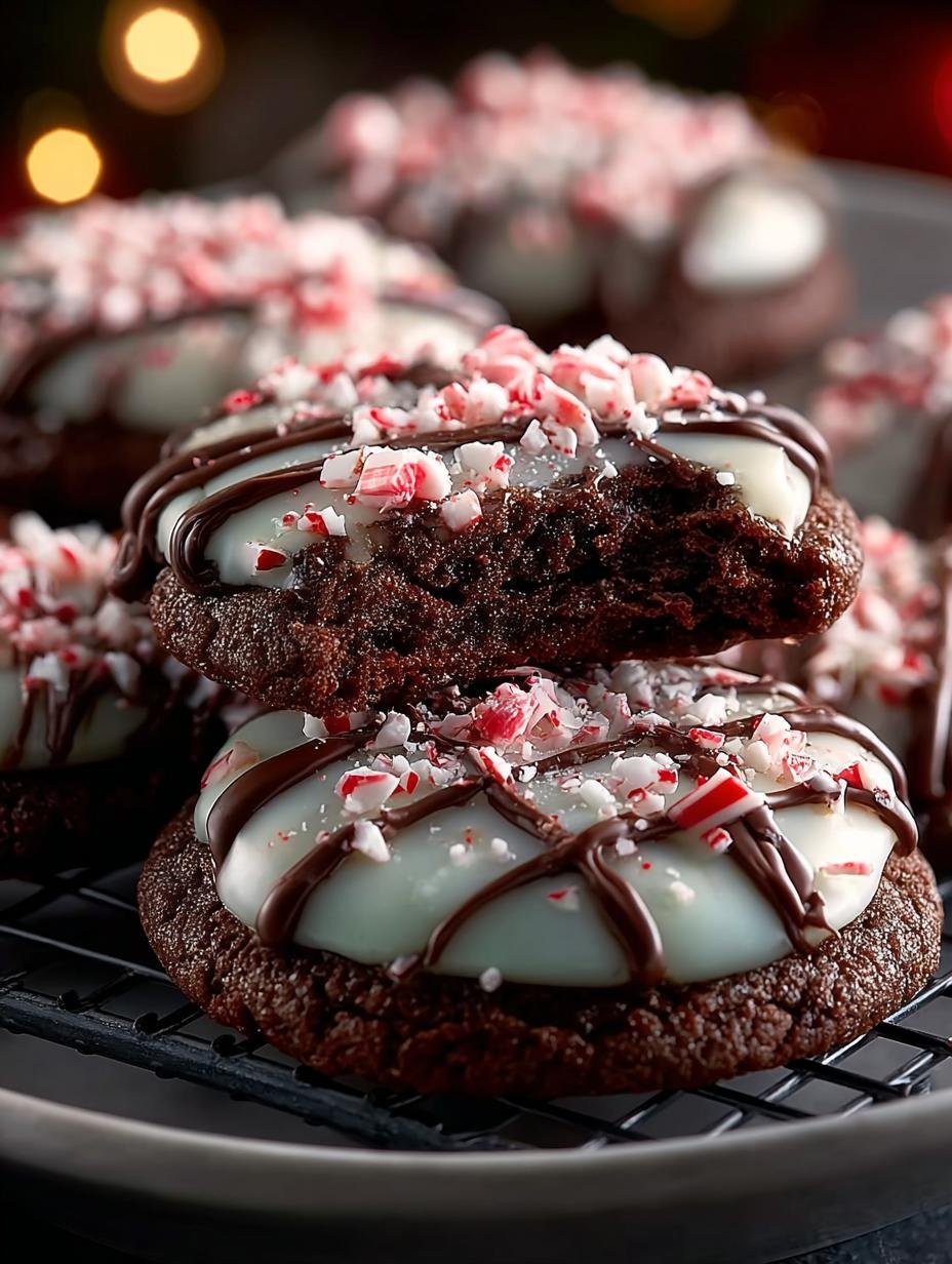 Peppermint Bark Cookies: 5 Irresistible Holiday Delights 3 Peppermint Bark Cookies: 5 Irresistible Holiday Delights - Peppermint Bark Cookies - additional detail