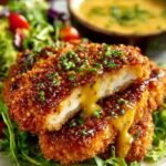 Pretzel Crusted Chicken with