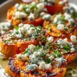 Delicious Roasted Sweet Potato Rounds with Honey Feta 4 Roasted Sweet Potato Rounds