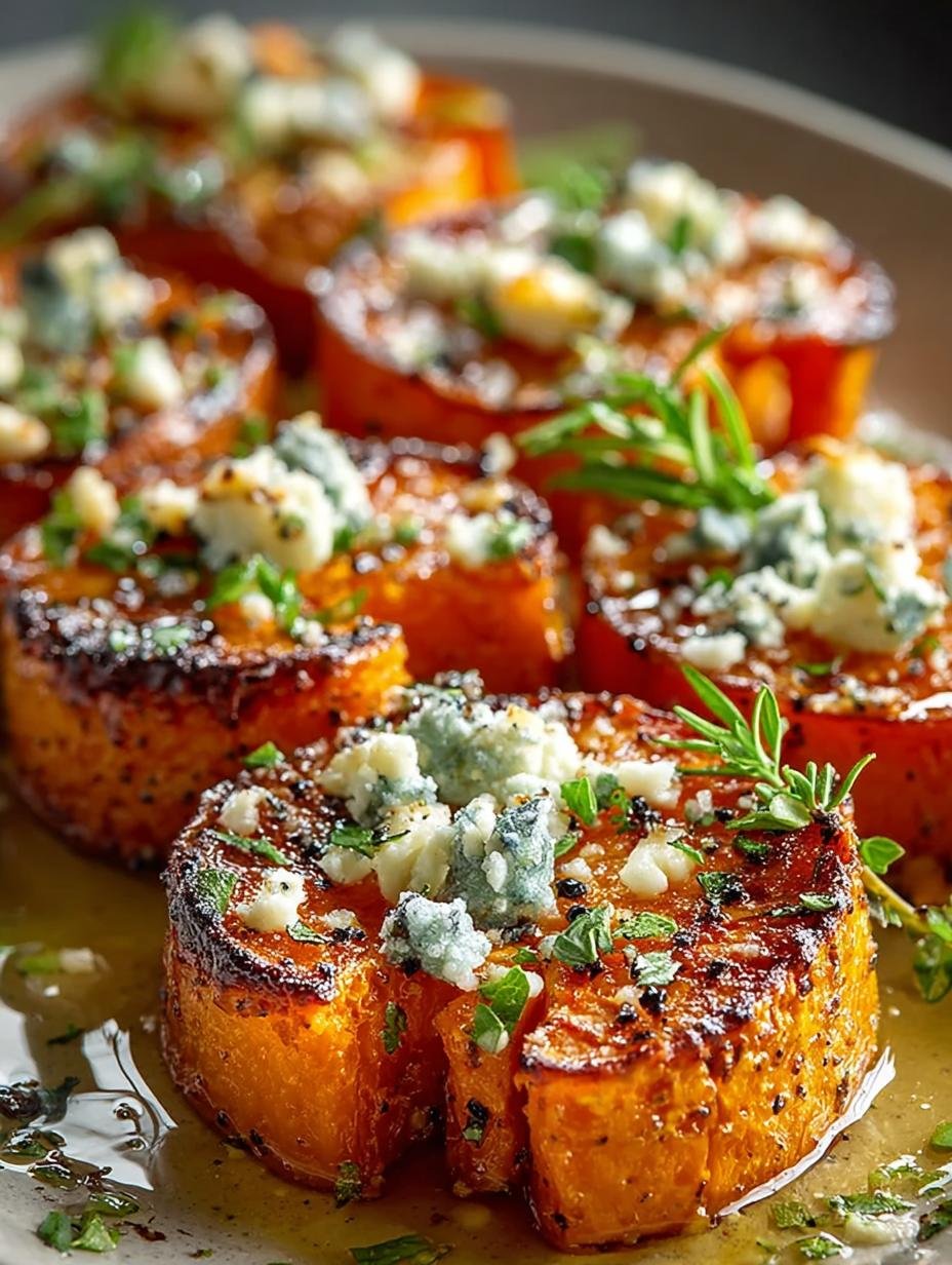 Delicious Roasted Sweet Potato Rounds with Honey Feta 3 Delicious Roasted Sweet Potato Rounds with Honey Feta - Roasted Sweet Potato Rounds - additional detail