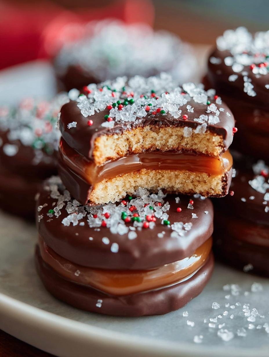 Salted Caramel Ritz Cookies: 5 Steps to Sweet Bliss - Salted Caramel Ritz Cookies - main visual representation
