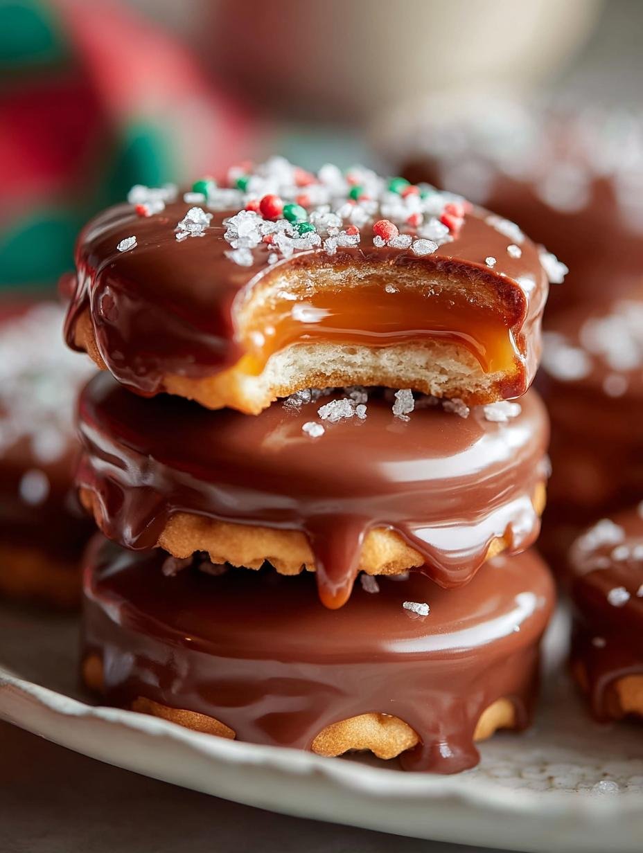 Salted Caramel Ritz Cookies: 5 Steps to Sweet Bliss - Salted Caramel Ritz Cookies - additional detail
