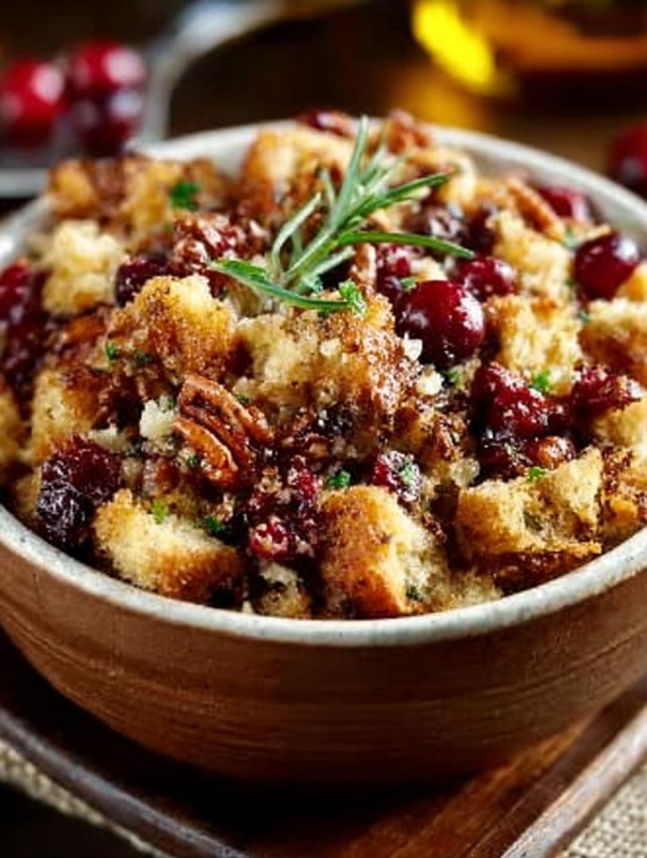 Slow Cooker Cranberry Pecan Stuffing Delight 2 Slow Cooker Cranberry Pecan Stuffing Delight - Slow Cooker Cranberry Pecan - main visual representation