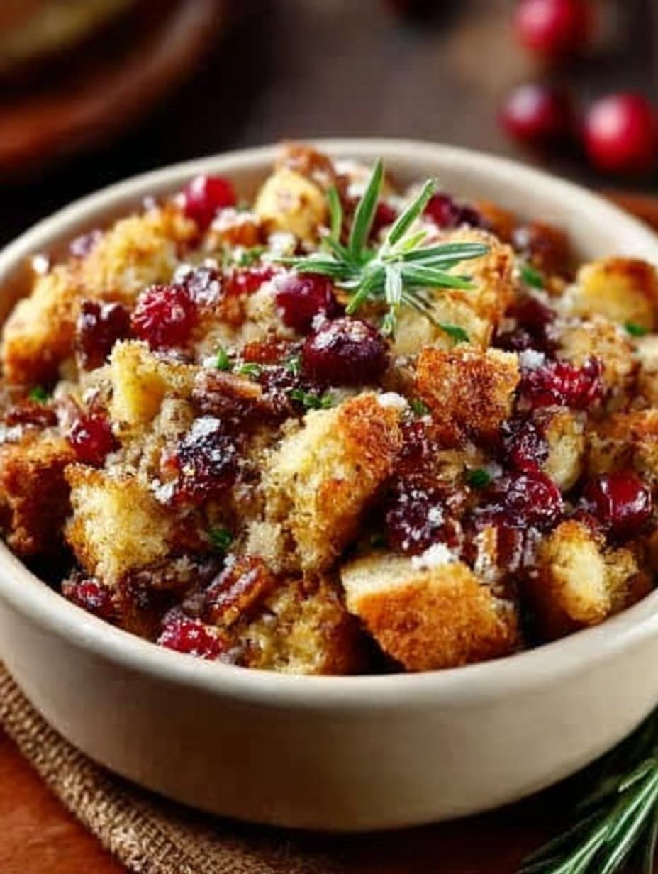 Slow Cooker Cranberry Pecan Stuffing Delight 3 Slow Cooker Cranberry Pecan Stuffing Delight - Slow Cooker Cranberry Pecan - additional detail
