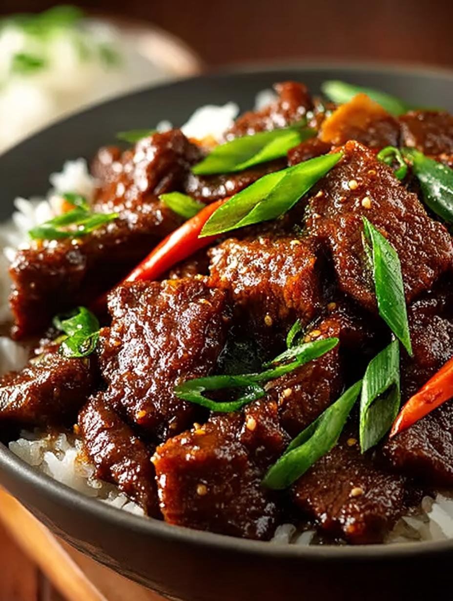 Slow Cooker Mongolian Beef: 6 Steps to Perfection - Slow Cooker Mongolian Beef - additional detail