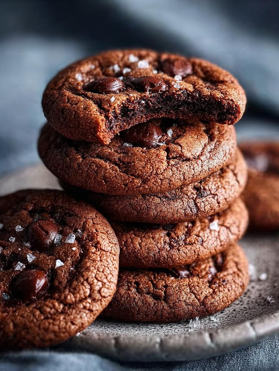 Sourdough Brownie Cookies