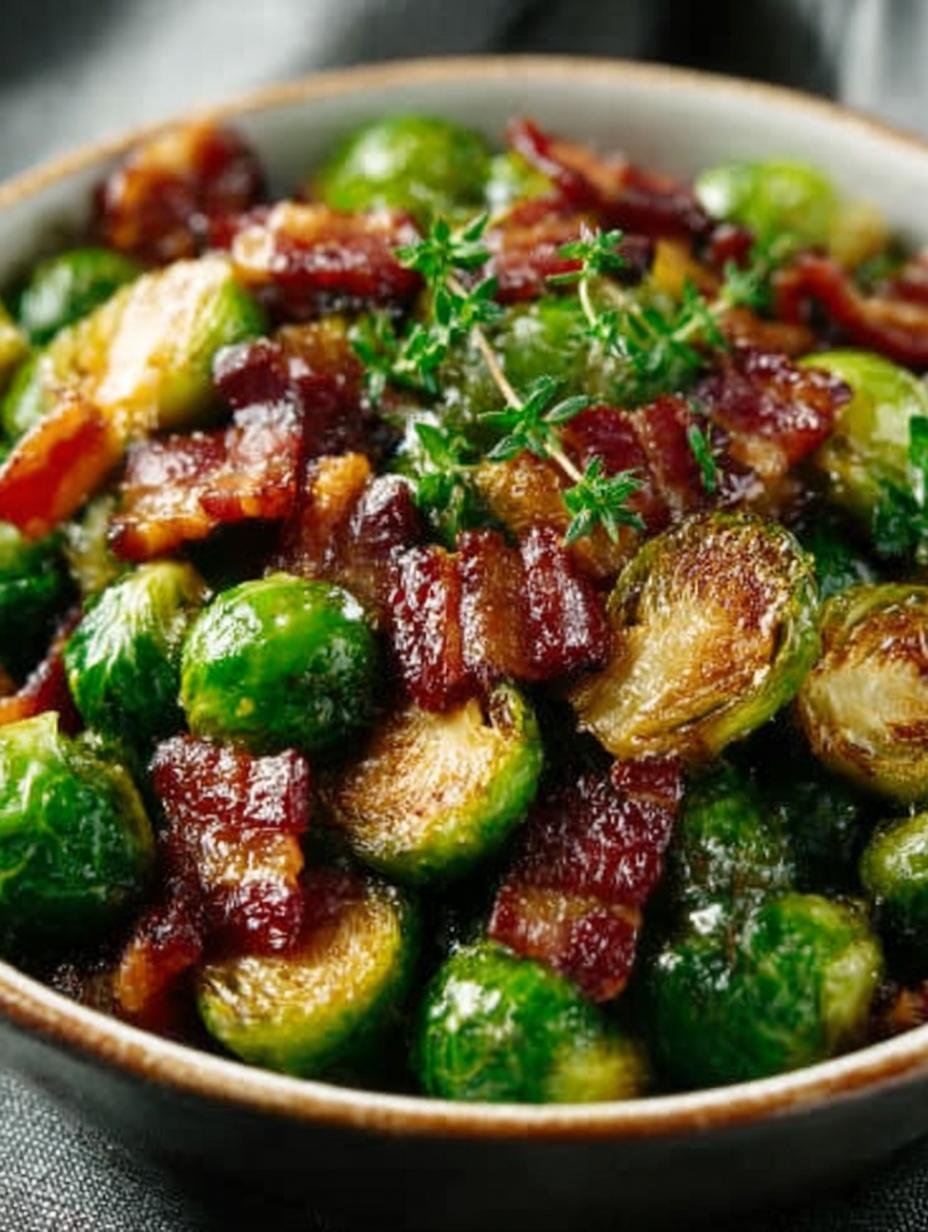 Stovetop Maple Bacon Brussels: 30-Minute Delight 1 Stovetop Maple Bacon Brussels