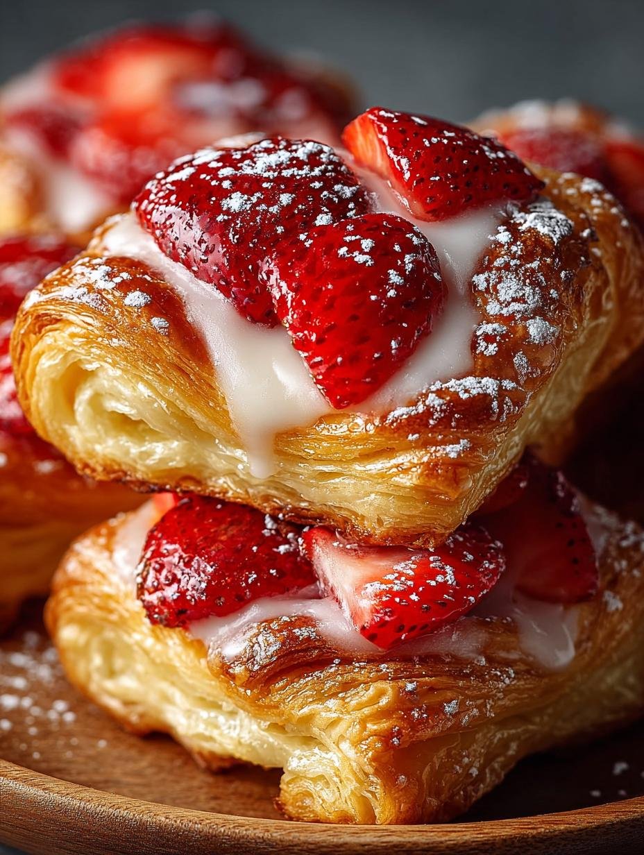 Strawberry Danish: 12 Flaky Sweet Treats to Savor 1 Strawberry Danish