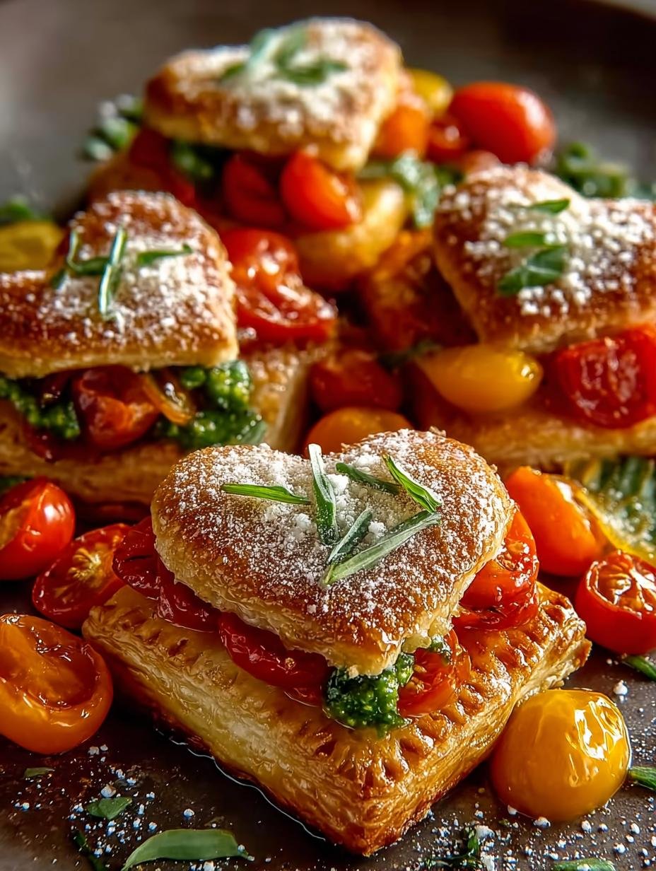 Valentines Puff Pastry Veggies: 12 Heartfelt Bites 3 Valentines Puff Pastry Veggies: 12 Heartfelt Bites - Valentines Puff Pastry Veggies - additional detail