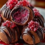 Velvety Raspberry Truffles Melt