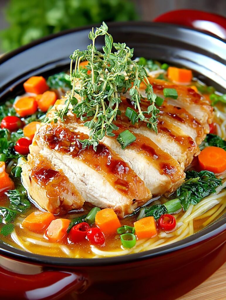 Warm with Asian Chicken