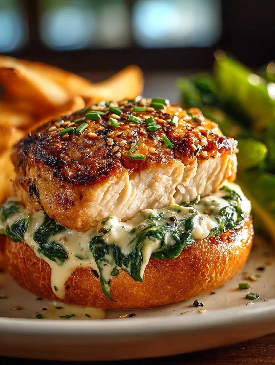 White Cheddar Spinach Chicken Burgers: 5 Deliciously Healthy Ways 3 White Cheddar Spinach Chicken Burgers: 5 Deliciously Healthy Ways - White Cheddar Spinach Chicken - additional detail
