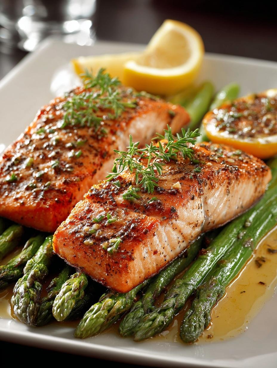 Baked Tasmanian Salmon with Asparagus: A Healthy Delight 2 Baked Tasmanian Salmon with Asparagus: A Healthy Delight - Baked Tasmanian Salmon with - main visual representation