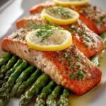 Baked Tasmanian Salmon with Asparagus: A Healthy Delight 4 Baked Tasmanian Salmon with