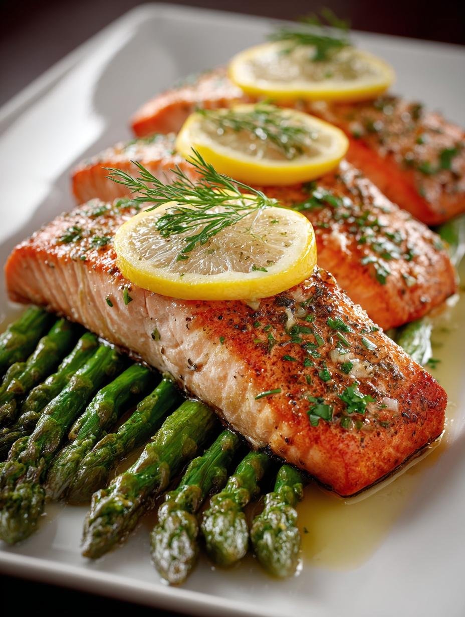 Baked Tasmanian Salmon with Asparagus: A Healthy Delight 1 Baked Tasmanian Salmon with