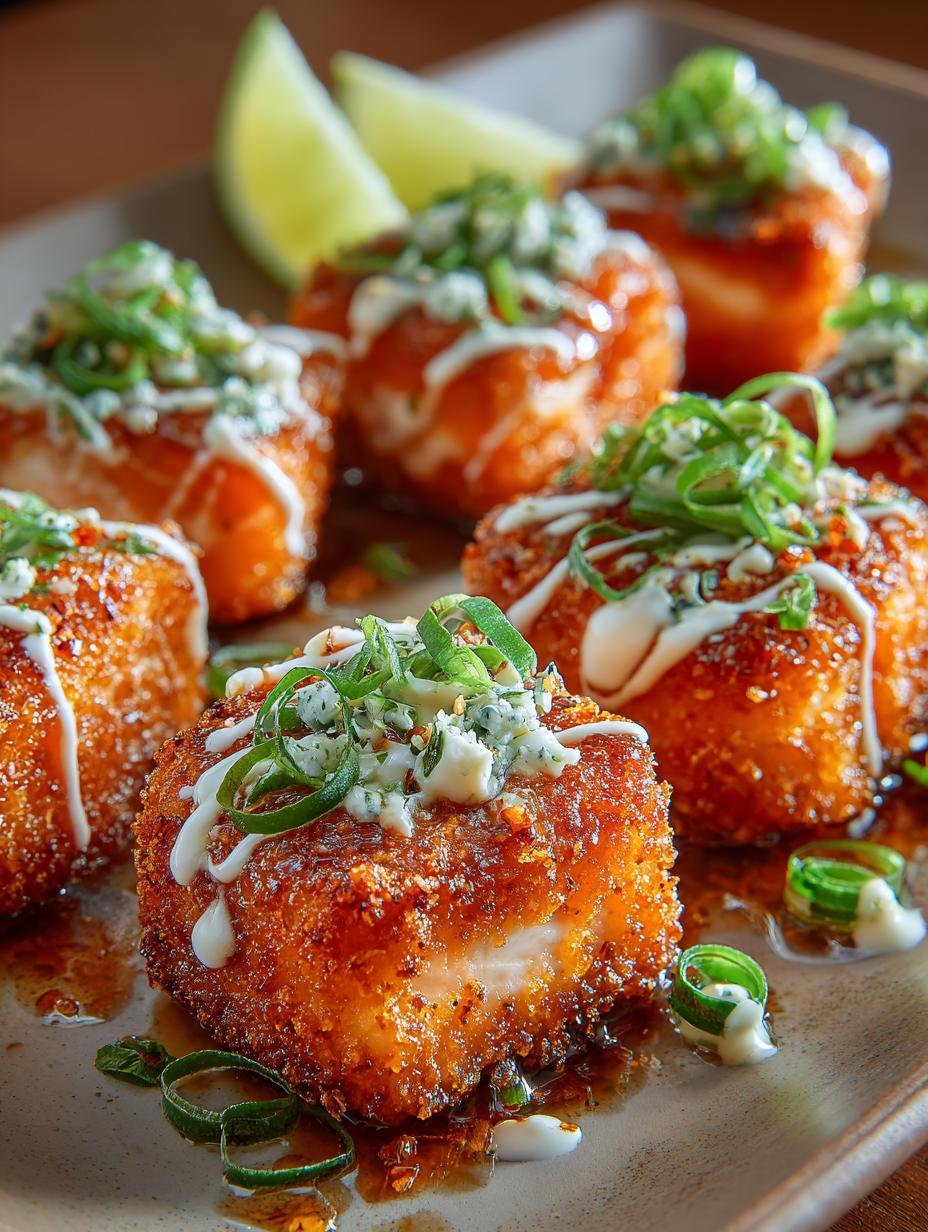 Bang Bang Salmon Bites: 5 Reasons to Love This Appetizer 3 Bang Bang Salmon Bites: 5 Reasons to Love This Appetizer - Bang Bang Salmon Bites - additional detail