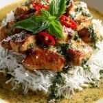 Basil Chicken with Coconut