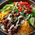 Beef Taco Bowl