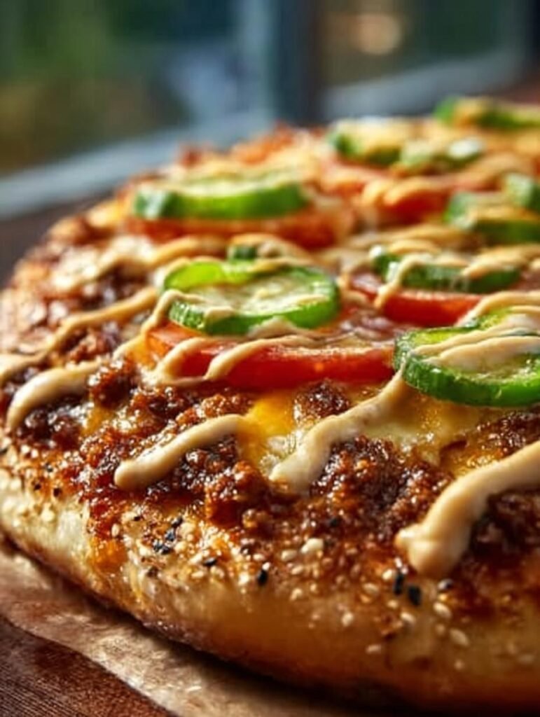 Big Mac Pizza with