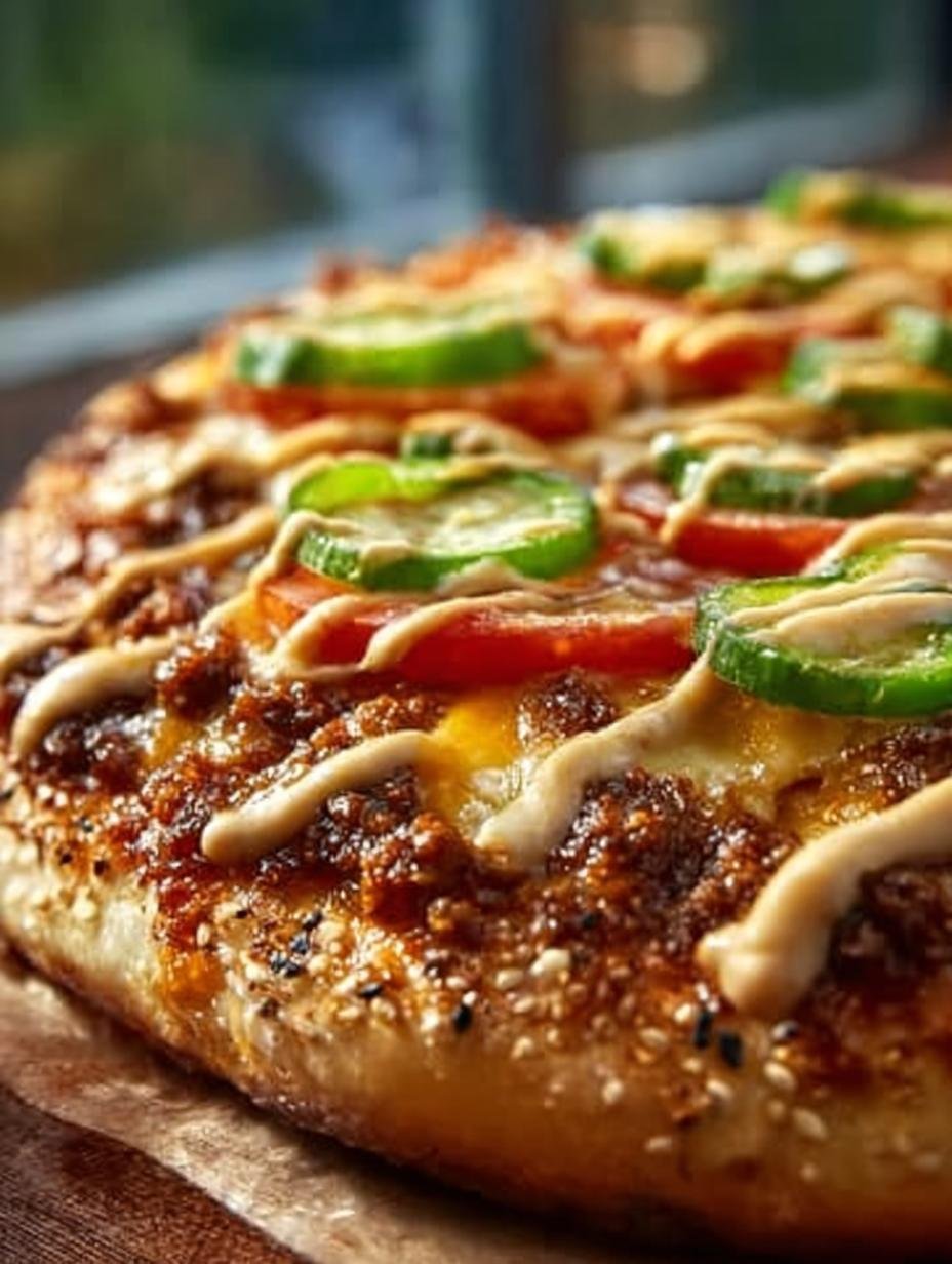 Big Mac Pizza with