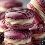 Blackberry Macarons Sweet Escape