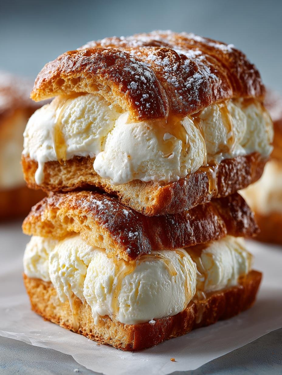Brioche Ice Cream Sandwiches: 12 Decadent Treats to Savor 1 Brioche Ice Cream Sandwiches