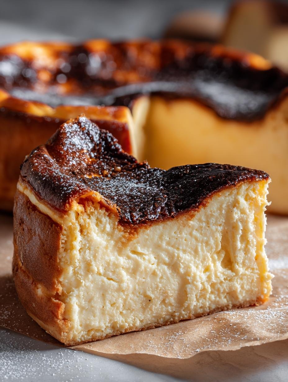 Burnt Basque Cheesecake: 7 Secrets to Perfect Creaminess 1 Burnt Basque Cheesecake