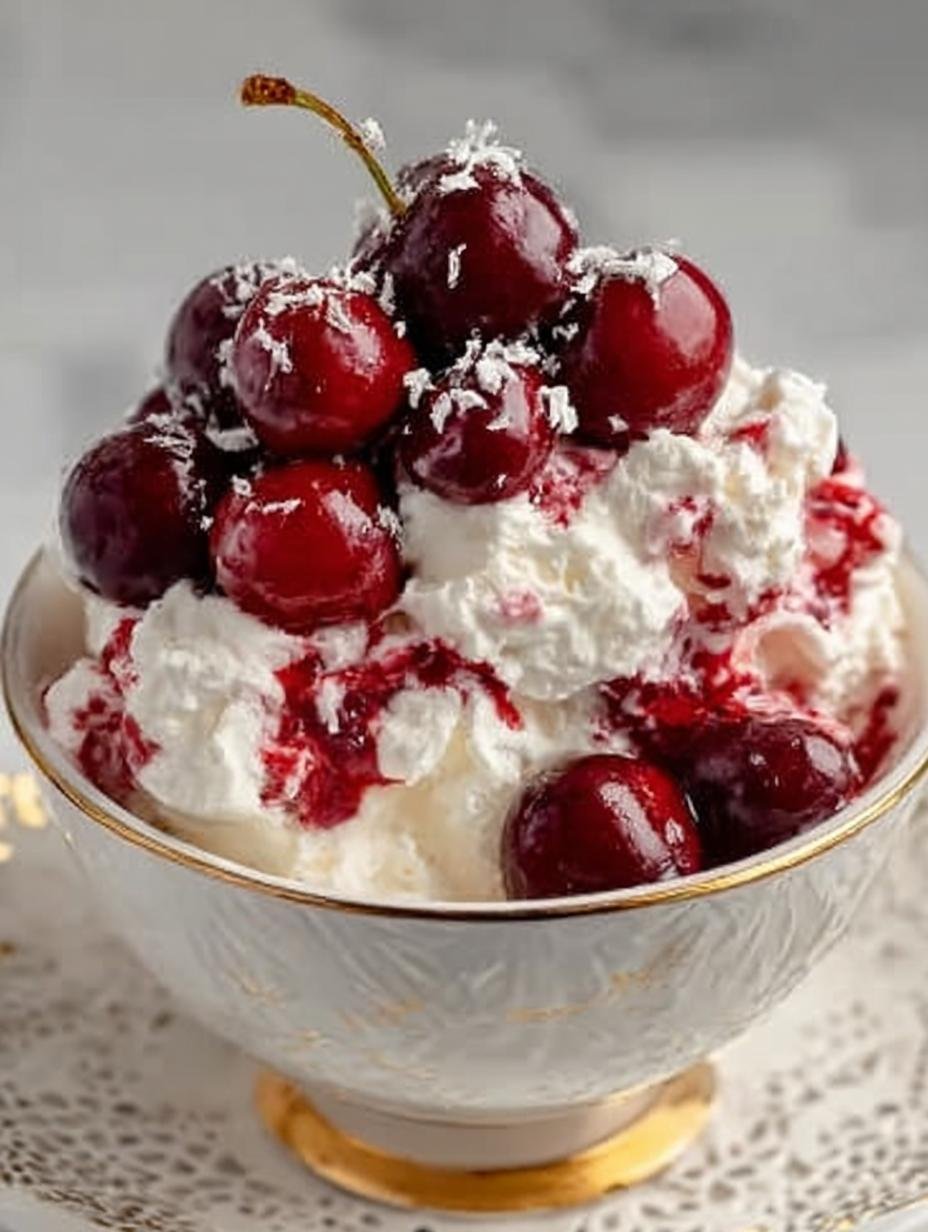 Easy Cherry Cheesecake Fluff: A Delightful Dessert 1 Cherry Cheesecake Fluff