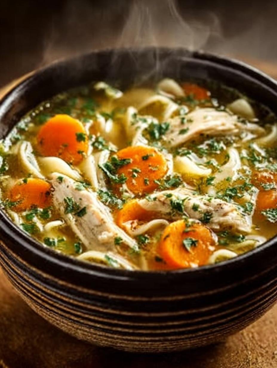 Chicken Noodle Soup Incredible: 7 Comforting Variations 3 Chicken Noodle Soup Incredible: 7 Comforting Variations - Chicken Noodle Soup Incredible - additional detail