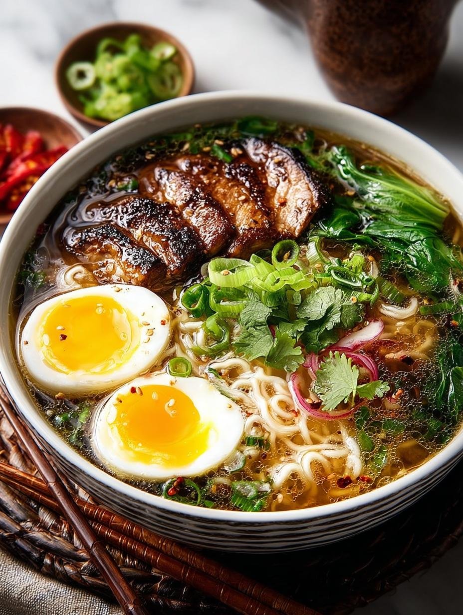 Chicken Ramen Soup: 5 Steps to Authentic Flavor 3 Chicken Ramen Soup: 5 Steps to Authentic Flavor - Chicken Ramen Soup - additional detail
