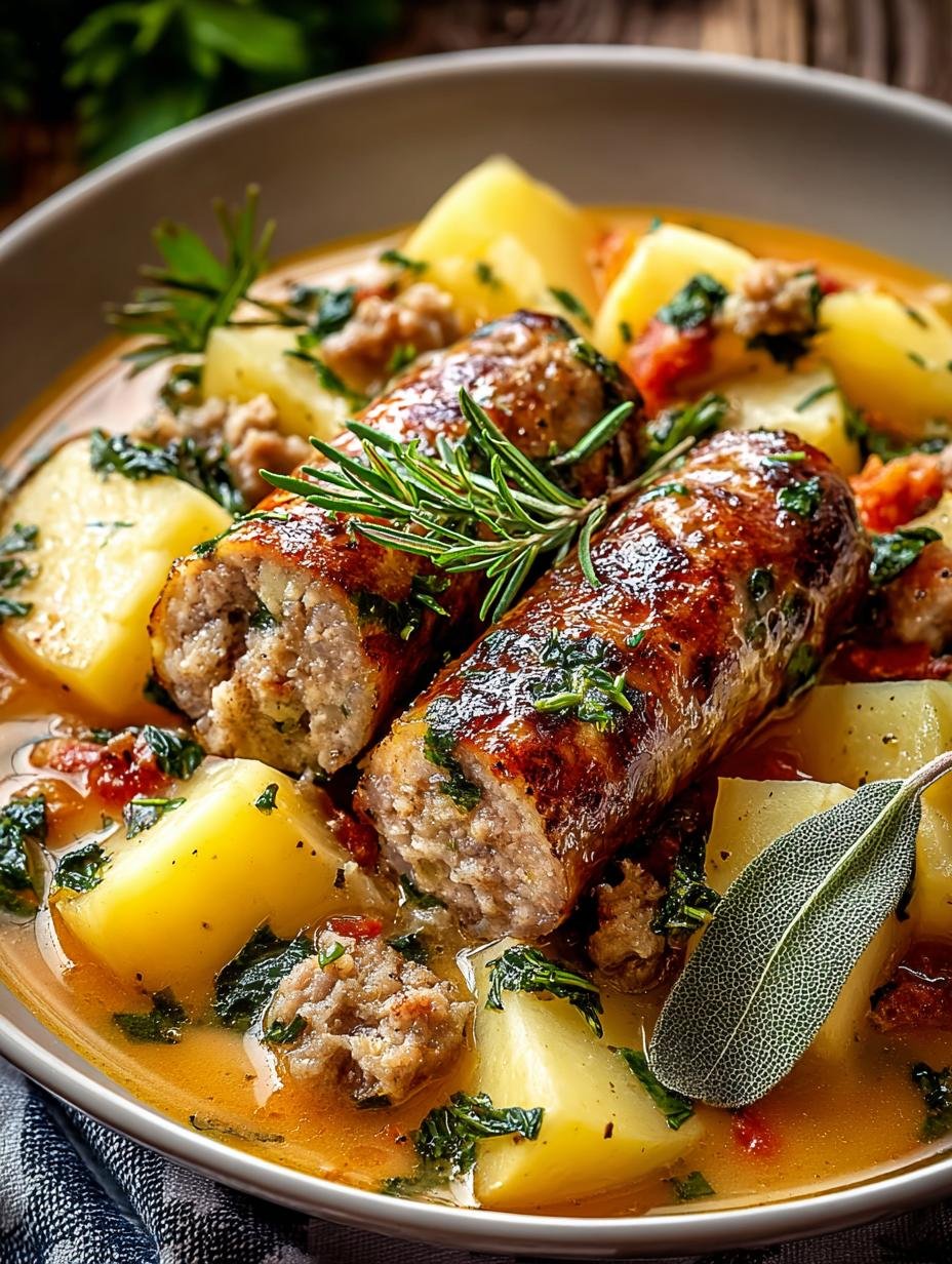 Comforting Italian Sausage Potato Soup for Cozy Nights - Comforting Italian Sausage Potato - main visual representation