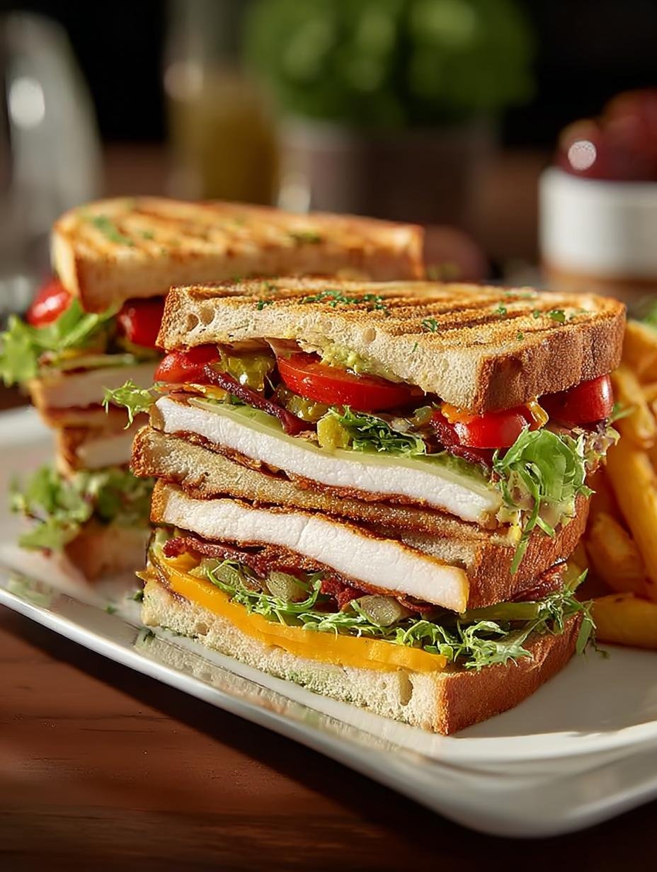 Cowboy Club Sandwich: 15-Minute Hearty Delight - Cowboy Club Sandwich - additional detail