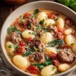 Cozy Sausage Gnocchi Soup