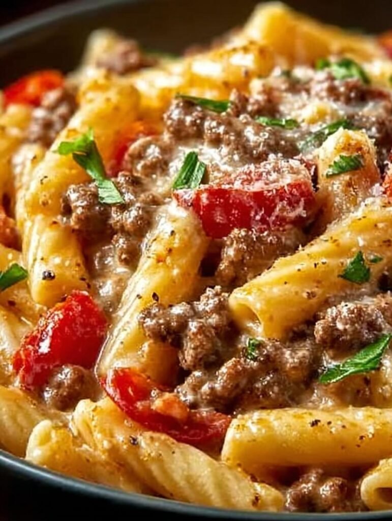 Creamy Rotel Pasta with