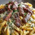 Delicious Creamy Steak Pasta for a Quick Dinner 4 Creamy Steak Pasta