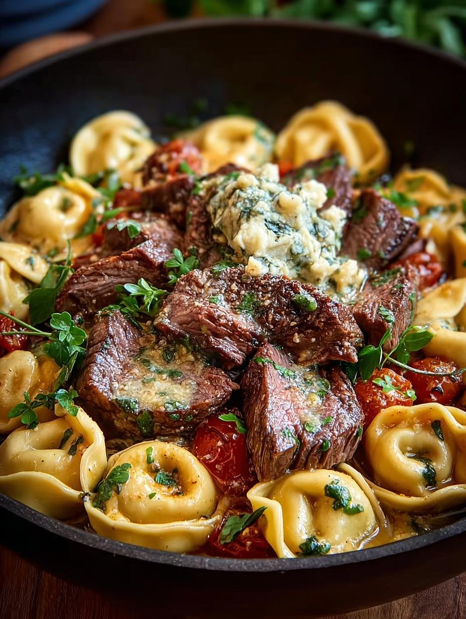 Garlic Steak Tortellini: 7 Irresistible Flavor Combinations 2 Garlic Steak Tortellini: 7 Irresistible Flavor Combinations - Garlic Steak Tortellini - main visual representation