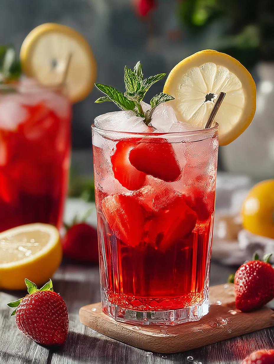 Hibiscus Tea Strawberry Lemonade: 5 Refreshing Benefits - Hibiscus Tea Strawberry Lemonade - additional detail