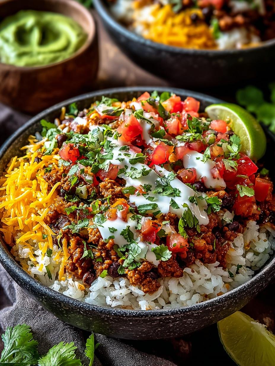 Irresistible Taco Rice Bowl: 7 Flavorful Variations to Try 2 Irresistible Taco Rice Bowl: 7 Flavorful Variations to Try - Irresistible Taco Rice Bowl - main visual representation