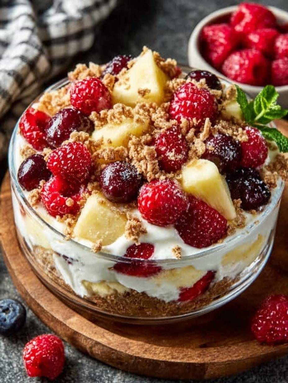 Millionaire Cheesecake Salad Incredible 5-Layer Delight 1 Millionaire Cheesecake Salad Incredible