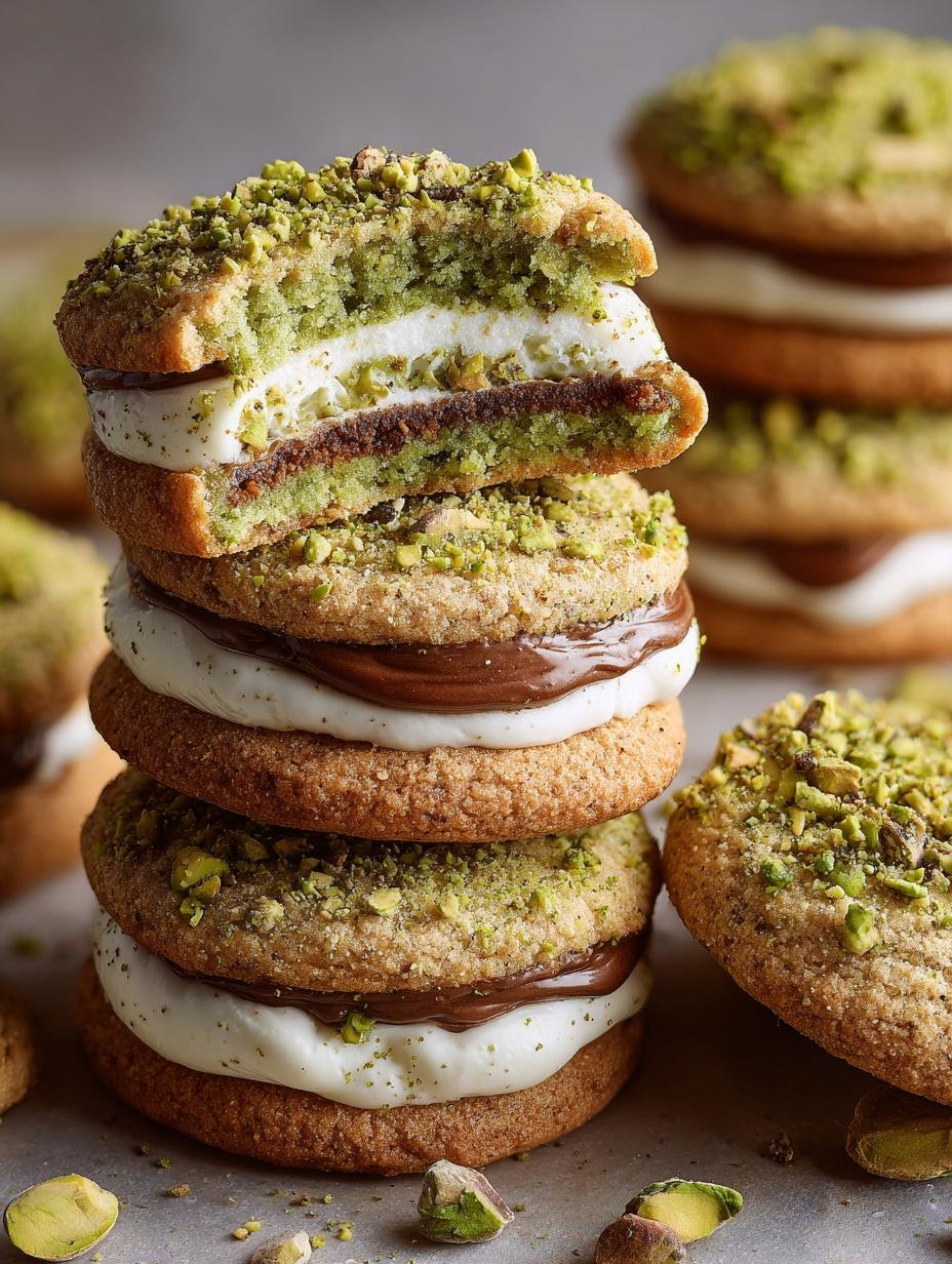 Pistachio Cream Filled Cookies: The Best Recipe Ever 1 Pistachio Cream Filled Cookies