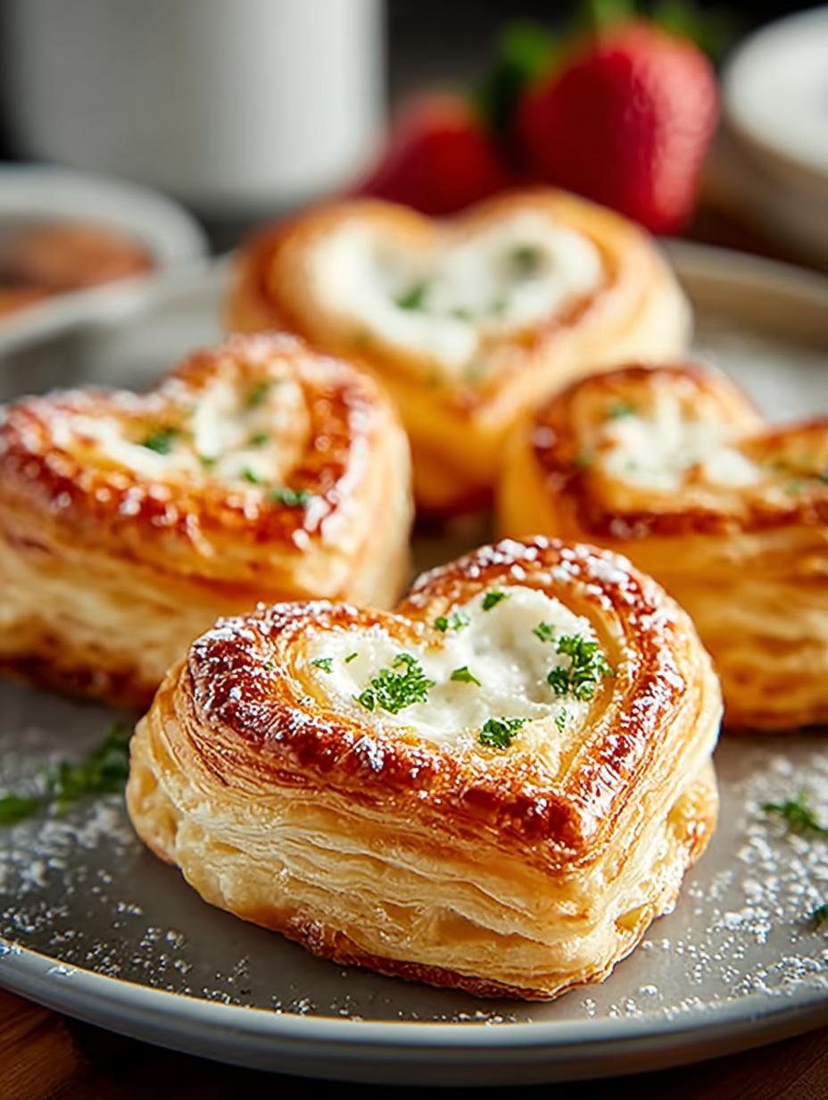 Irresistible Puff Pastry Hearts for Sweet Moments 1 Puff Pastry Hearts